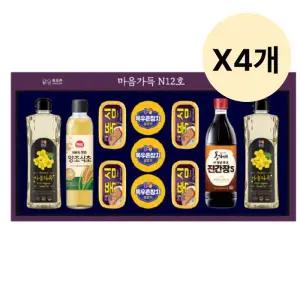 목우촌 설 종합 명절 참치 캔 선물세트 N12호 X4개