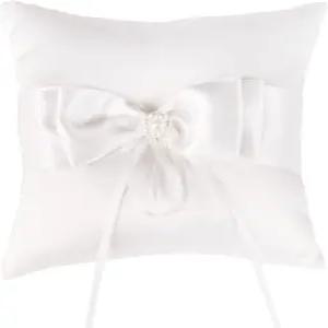 키르미지 링 베개 진주 쿠션 해변 결혼식 및 결혼식을 위한 베어러 홀더 제안서