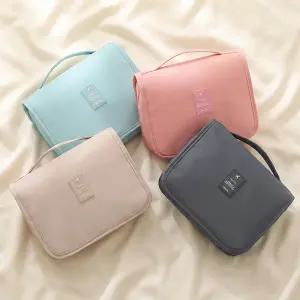 화장품 파우치 고리형 세면 여행용 다용도 방수 4color