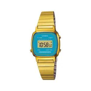 [신세계라이브쇼핑]카시오 LA670WGA-2D 빈티지 골드 디지털 여성 메탈 시계