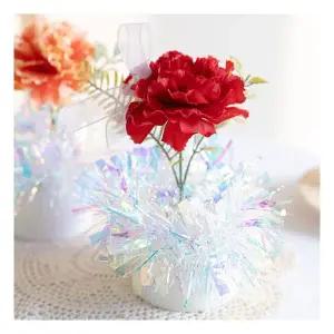 샤이닝 감사 카네이션 화분 set 18cm 2컬러 인테리어 조화 어버이날 스승의날 선물