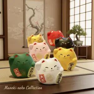 사무실개업축하 장식품 마네키네코 PB26 미니행운소품 테이블진열