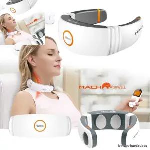 지챠 목안마기 저주파마사지기 무선자극기 어깨목용 가정용기기 저주파 자극기 안마기