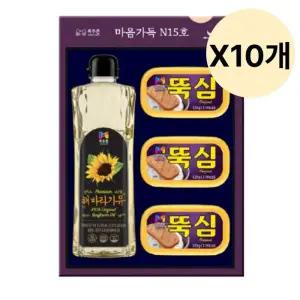 목우촌 명절 설날 햄 선물 세트 마음가득 N15호 X10개