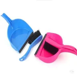 ( )미니 청소 빗자루 세트 일자형 사무실빗자루 쓰레받기청소 빗자루쓰레받기세트 미니쓰레받기