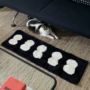 아트박스/아도라하우스 버블 롱러그 논슬립 포인트 방석 러그 120x40cm