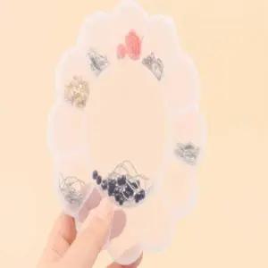 투명 보관 케이스 미니소품케이스 미니수납케이스 칸막이케이스 팔레트 머리끈케이스