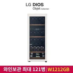 LG 디오스 오브제컬렉션 와인셀러 121병 W1212GB