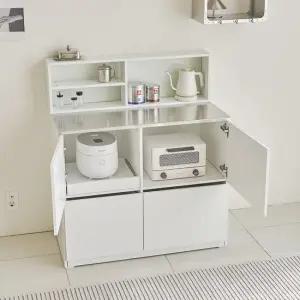 포스트모던 소노마 1000 밥솥 전자레인지 홈바 E0 주방수납장