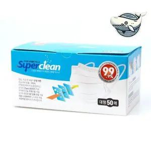 [하프클럽/]숨쉬기 편한 마스크 일회용 덴탈마스크 50매