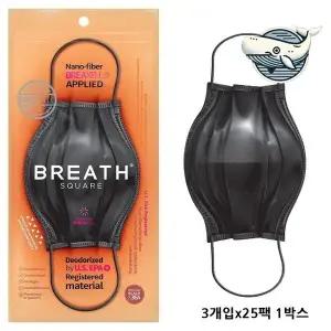 [하프클럽/]편안한 일회용 마스크 75매 위생 보호 마스크