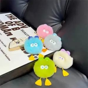 [하프클럽/]특이한키링 웃긴키링 먼지 폼폼이 가방 인형키링 웃긴