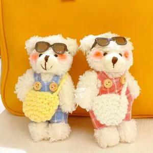 [하프클럽/]곰돌이 키링 가방 장식 고리 소풍 용품 귀엽고 실용적인 키홀더