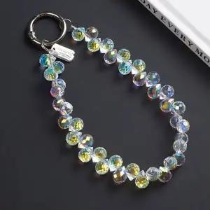 [하프클럽/]물방울 비즈 키홀더 가방 장식 고리 소품 꾸미기 키링