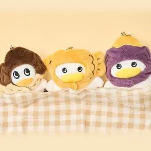 [하프클럽/]곽철이 봉제인형 탈부착 간식 키링 1P 가방고리 백참