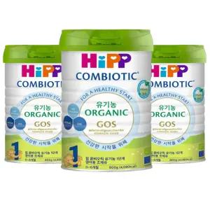 힙 콤비오틱 유기농 분유 1단계 800g 3캔