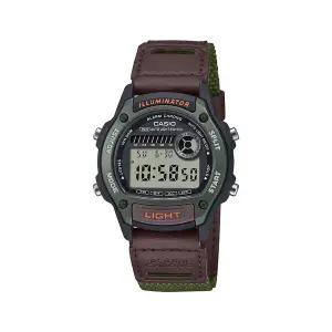 [신세계라이브쇼핑]카시오 W-220HF-3A 스포티 라이트 디지털 학생 남성 나토 밴드 시계