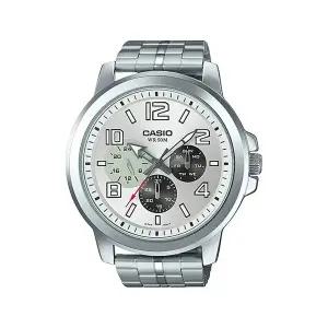 [신세계라이브쇼핑]카시오 MTP-X300D-7A 빅사이즈 아날로그 남성 메탈 시계