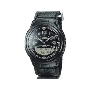 [신세계라이브쇼핑]카시오 AW-80V-1B 아나디지 스포츠 남성 나토 밴드 시계