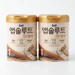 앱솔루트 명작 2FL 분유 1단계(0~6개월)800g, 2캔
