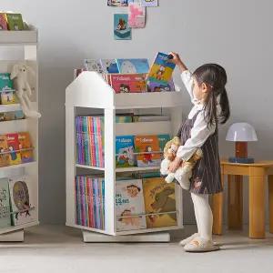 비앙스 북타워 전면 회전책장 3단 착불