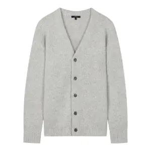 알파카 블렌디드 멜란지 가디건(FIUCA8132)