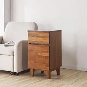 빅피처가구 LPM 멀바우 원목 400 수납장 협탁 (착불)