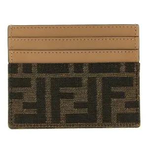 FF 패턴 바게트 자카드 카드지갑 8M0445A98P F0A6E