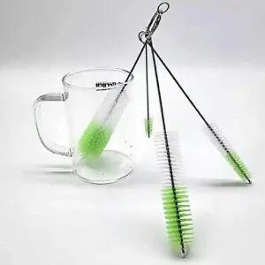 텀블러 빨대 젖병 세척 브러시 주방 물병 청소 도구 다용도