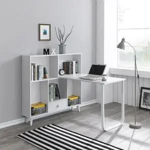 [하프클럽/셀러허브]라움가구 치이즈 4R 미니 h형 철다리 책상세트