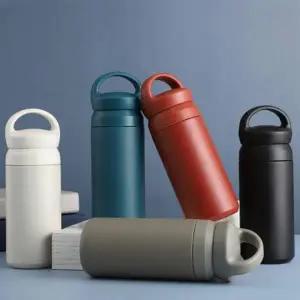 텀블러 캠핑 스포츠물병 중등 350ml 보온 사무실 가능 라벨 각인 스텐 초등 스텐보틀 보냉 제작