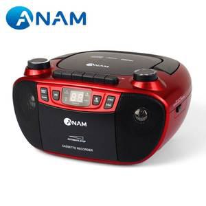 아남 MP3 CD포터블 카세트 A-90 USB인식 카세트 FM 라디오 AUX 이어폰 단자 어학용