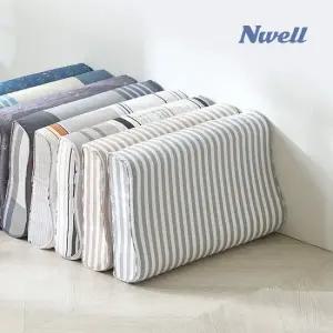 천연라텍스 굴곡형 베이직베개 디자인)