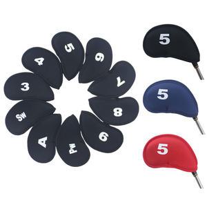 골프 아이언 골프채 헤드 커버 10개 세트