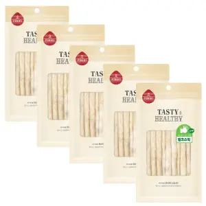 피니키 덴탈케어 밀크스틱 27P, 5개 강아지껌 애견간식