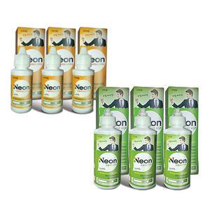 네온RGP 렌즈 하드렌즈 클리너 보존액 단백질 세척액 3통