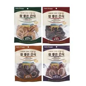 참좋은간식 소울대 고기80g 닭 오리 소 오리