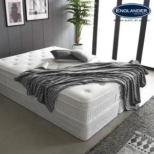 [창고털이]화이트컬렉션 Copper 항균 메모리폼 30T 유로탑 독립스프링 매트리