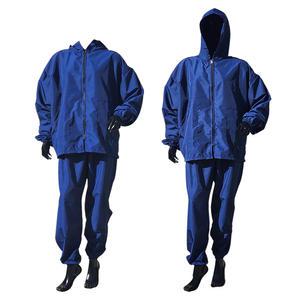 여름용 면피스복(투피스세트, 전체지퍼) 주방복 및 도장복 등 작업복