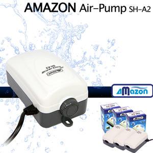 아마존 기포발생기 2구/SH-A2/에어펌프/산소발생기/저소음기포기/기포기/산소기/수족관/어항/열대어