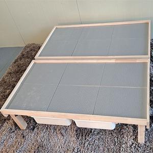 (호환) 편백나무 레고테이블 책상 조립판 서랍 6인용