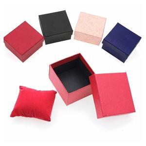 랜덤 발송 시계 케이스 선물 상자 포장 박스 수납 보관 종이 무지 미니 손목시계 쥬얼리 악세사리 선물백