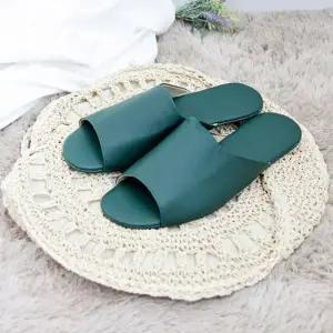 [텐바이텐]모던럭셔리 오픈슬리퍼-그린