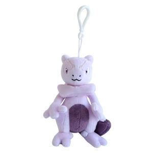 포켓몬스터 뮤츠 가방고리 애착 고양이 동물 인형 13cm