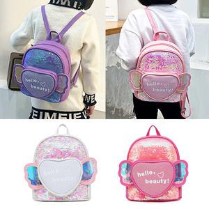 엔젤하트 스팽글 가방 / 유아 초등학생 백팩 소풍