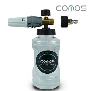 코모스 폼건 1L 분사조절 직분사 노즐 폼렌스 폼프로듀서 거품세차 고압세척기용