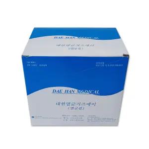 대한 멸균거즈 에이 4인치(9.5cm) 5매 20포 소독거즈 멸균필 드레싱 가아제