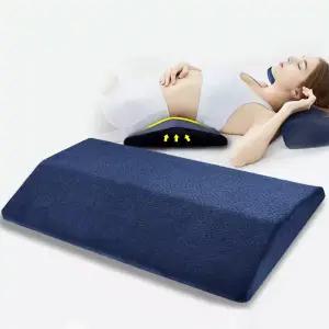 포워드테크 메모리폼 낮은 허리베개 요추 전만 디스크 수면 베개 다리 쿠션 받침대