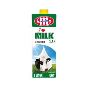 아이러브밀크 1.5% 저지방 멸균우유 1L