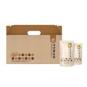 건국 맷돌방식 진한 국산콩 두유 160ml 20개